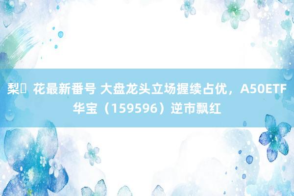 梨々花最新番号 大盘龙头立场握续占优，A50ETF华宝（159596）逆市飘红