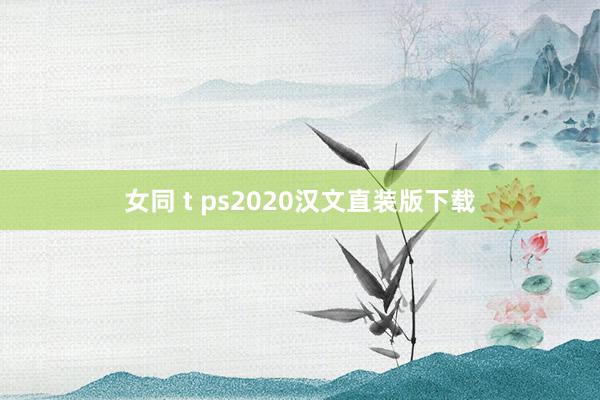 女同 t ps2020汉文直装版下载